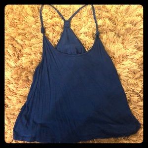 Blue tank top
